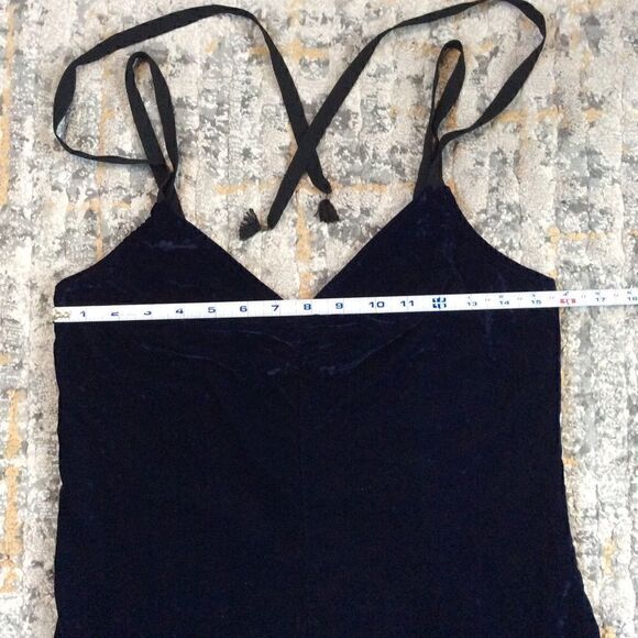 ELLA MOSS SERENE VELVET SLIP DRESS! EUC! SIZE S - Picture 4 of 12